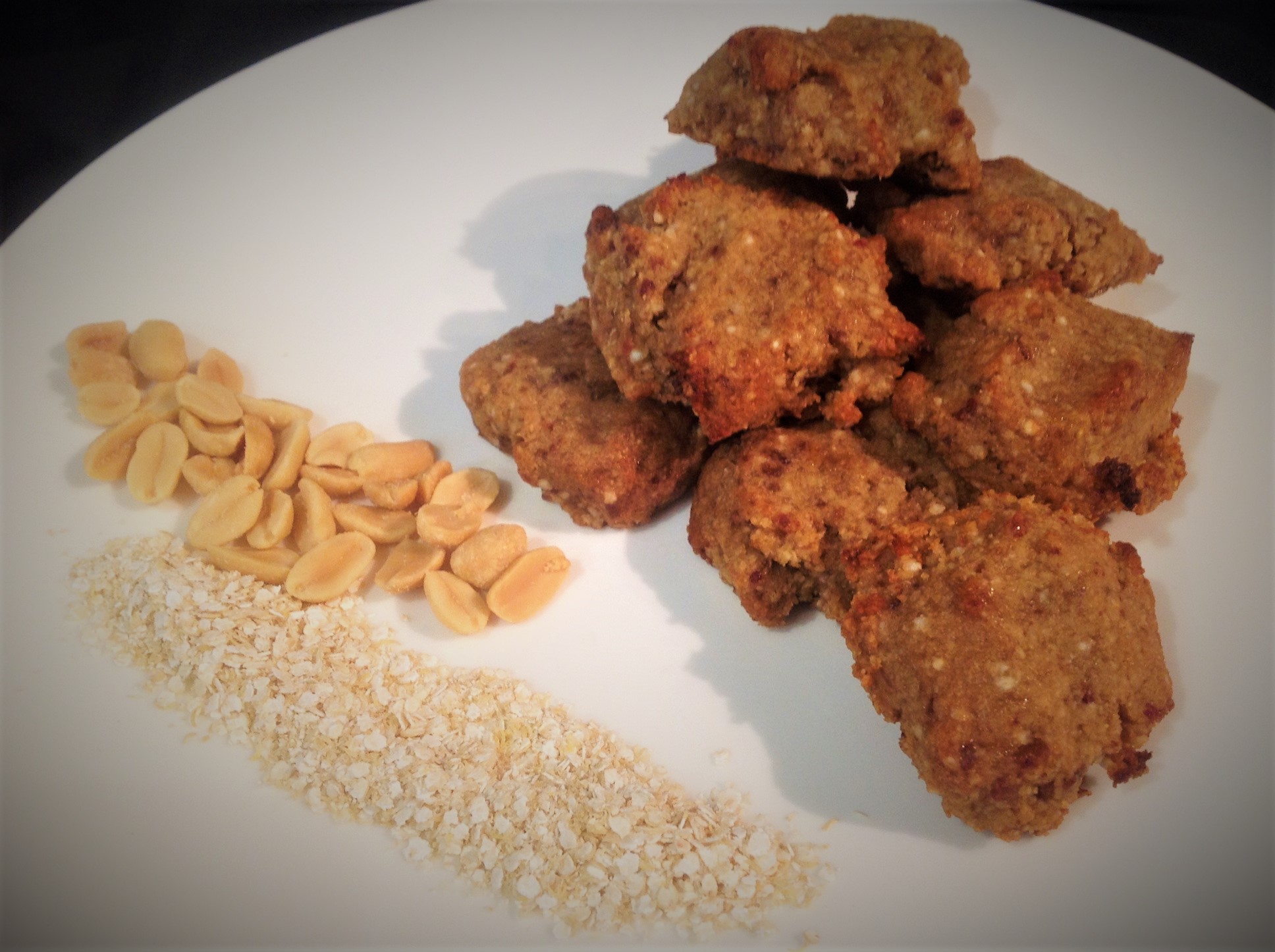 GlutenFree Peanut Butter Quinoa Flake Cookies OilFree, No Refined