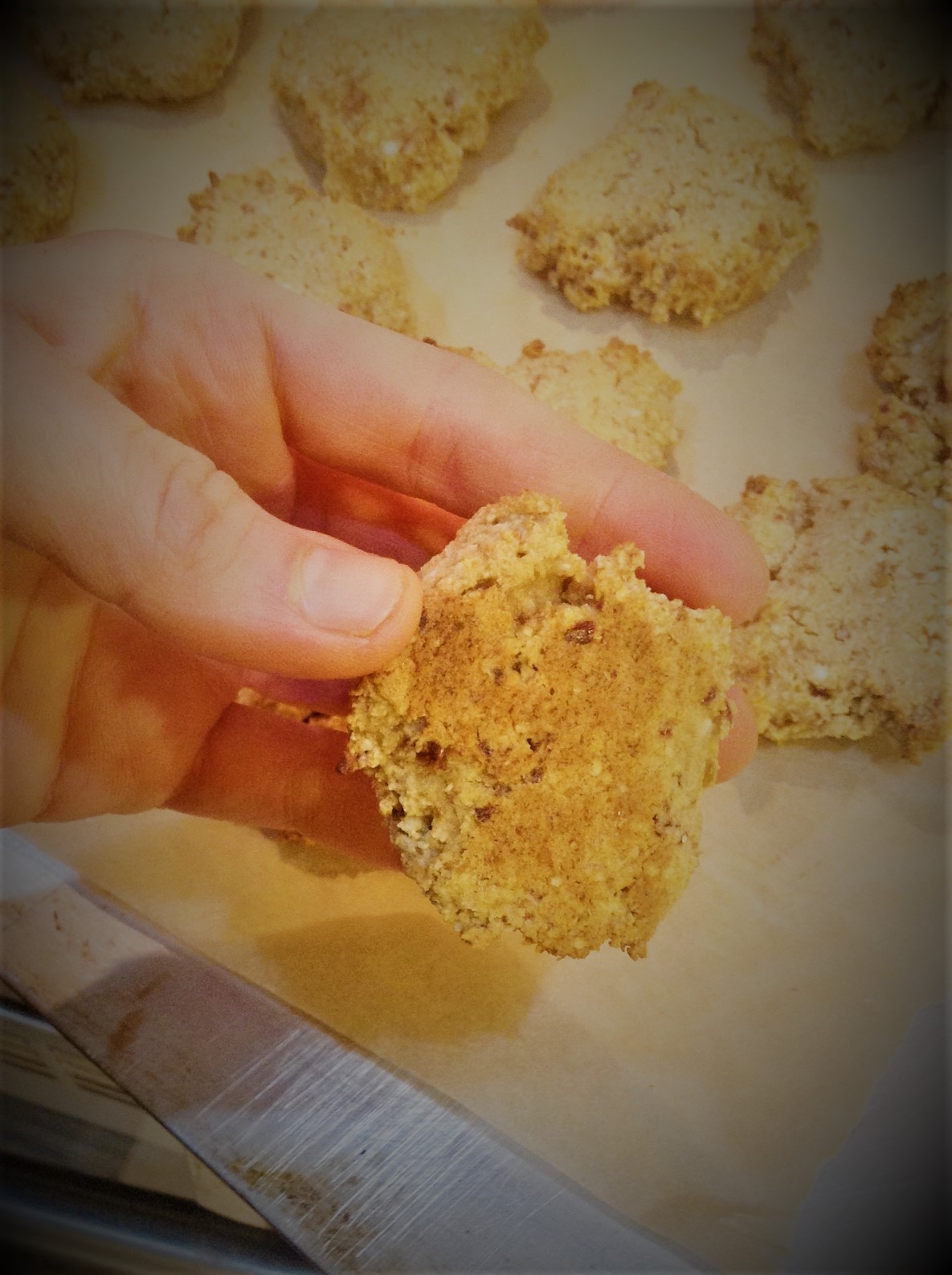 GlutenFree Peanut Butter Quinoa Flake Cookies OilFree, No Refined