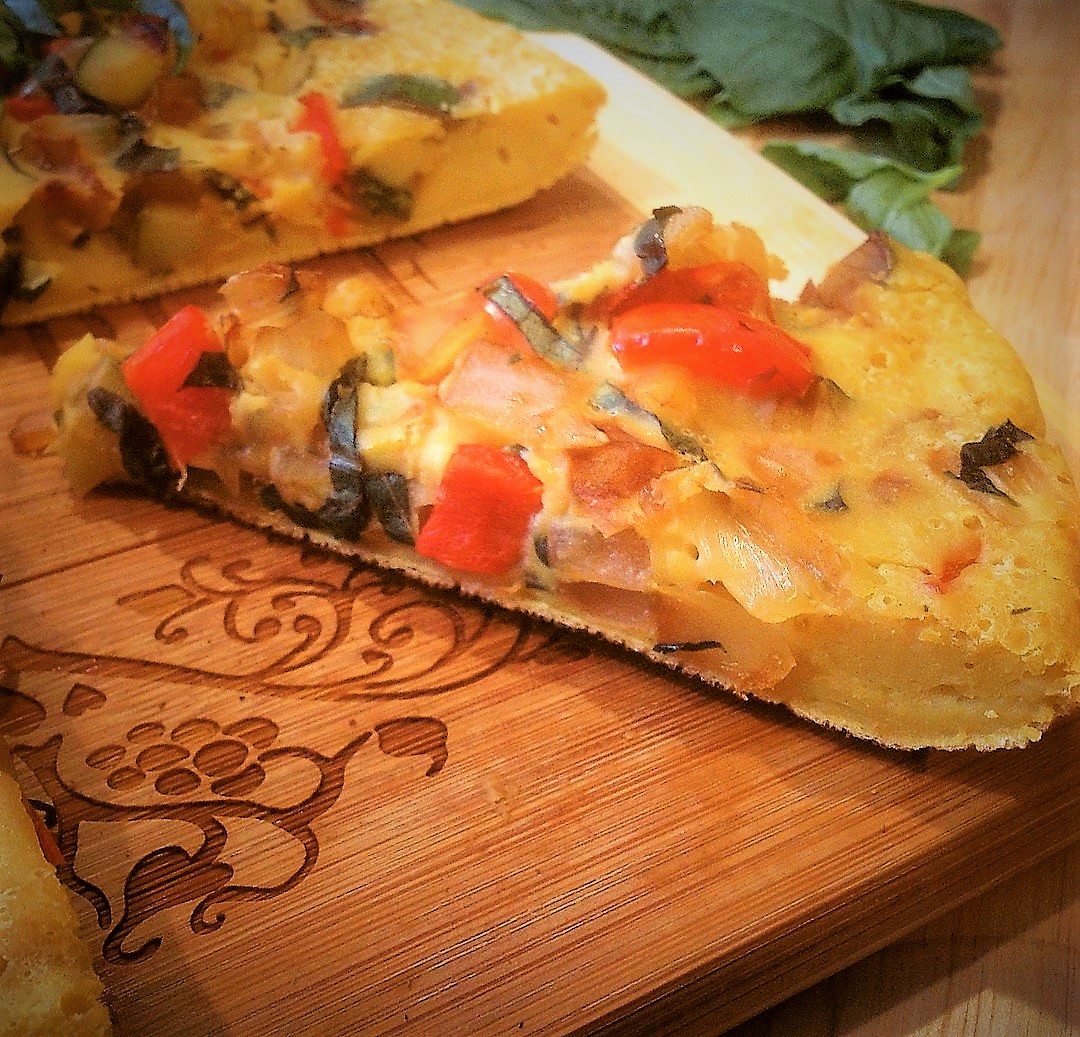Italian Vegan Chickpea Flour Frittata PlantsRule