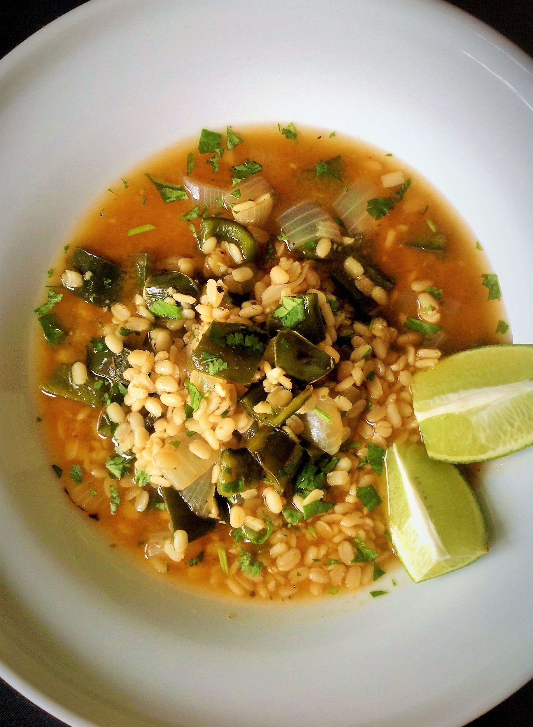 White Lentil Vegan Poblano Chili PlantsRule