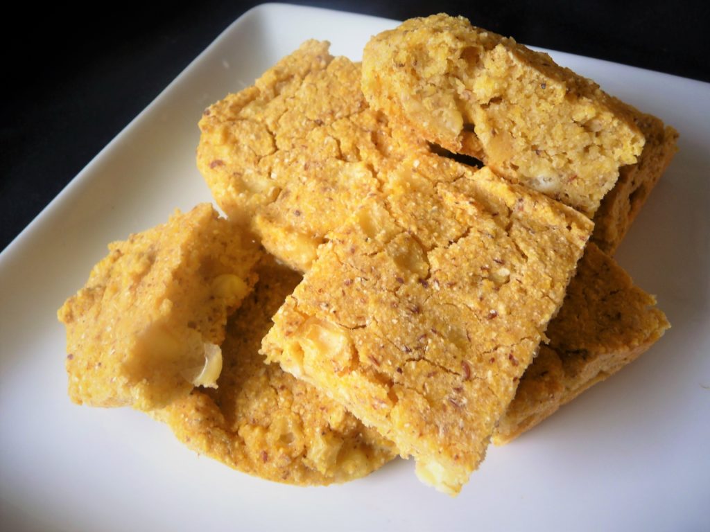 Southern Style Vegan Cornbread OilFree, Whole Grain Southern Style Vegan Cornbread OilFree, Whole Grain