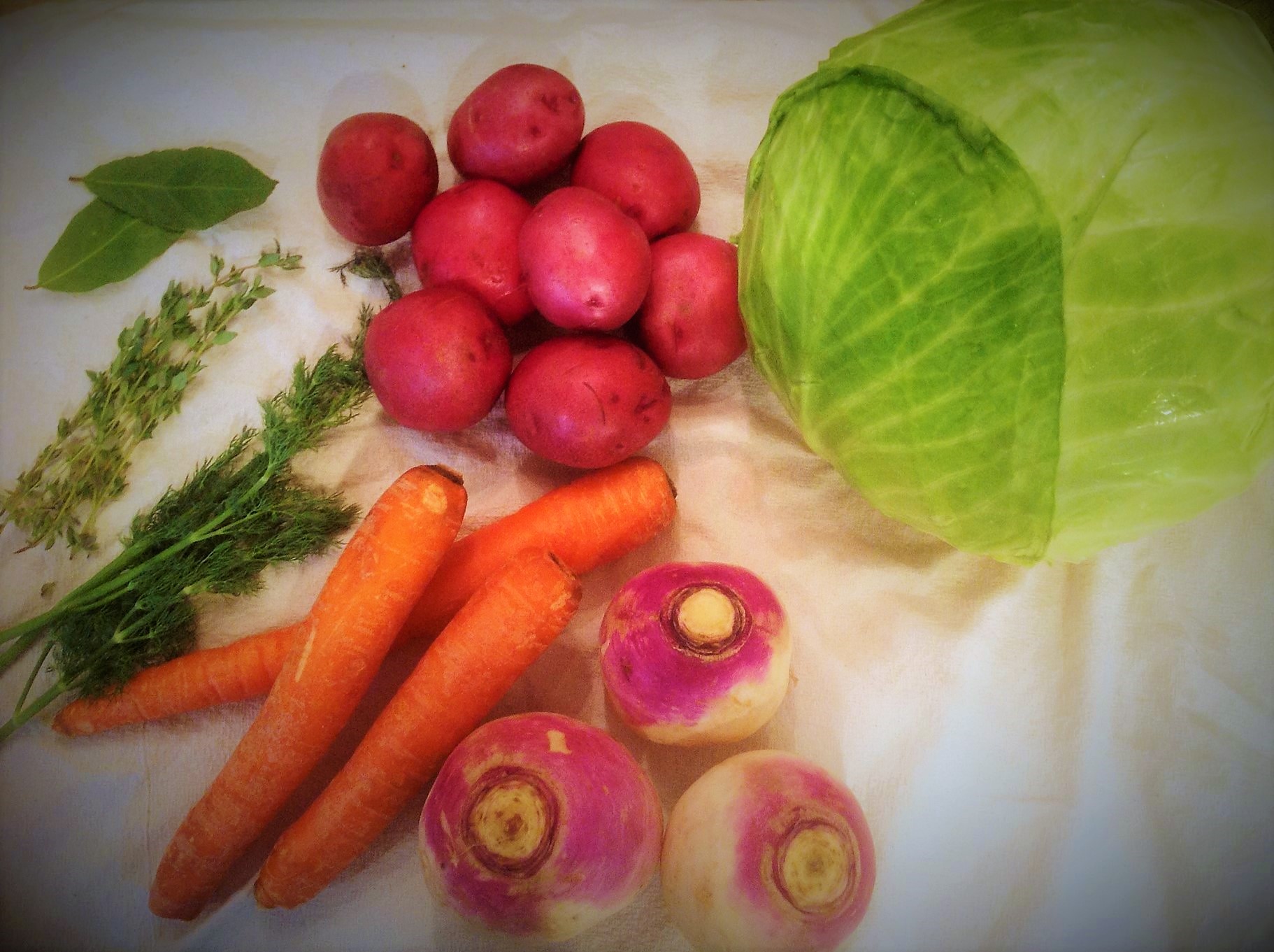 Hearty Irish Vegetables with Mustard Dill Sauce PlantsRule