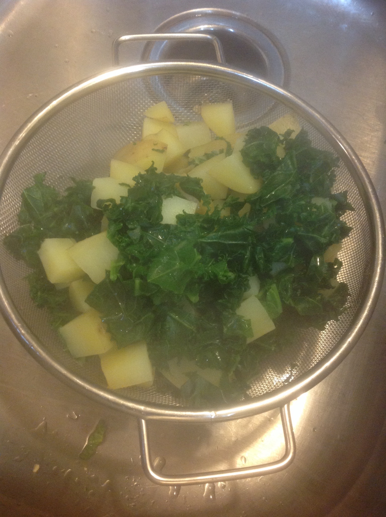 Vegan Irish Potato Kale Colcannon PlantsRule