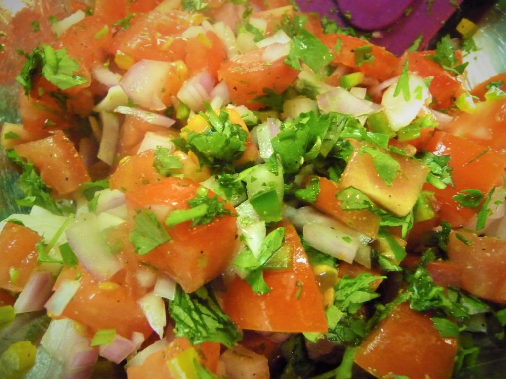 Quinoa Fiesta Bowl With Beans Pico De Gallo And Avocado Lime Dressing Plants Rule