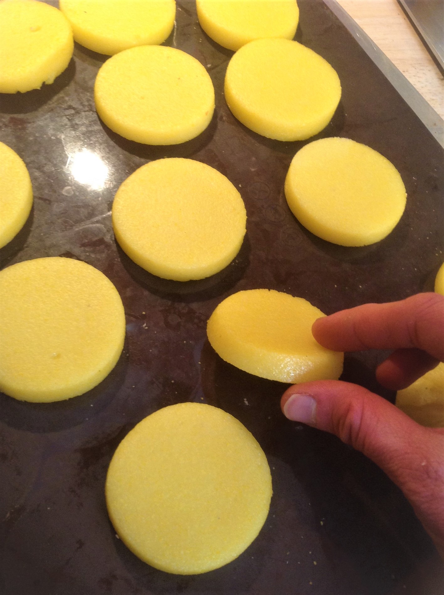 Baked Polenta Discs with Vegan Wild Mushroom Ragout PlantsRule