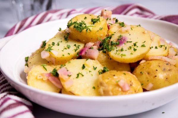 Healthy Vegan German Potato Salad : Plants-Rule