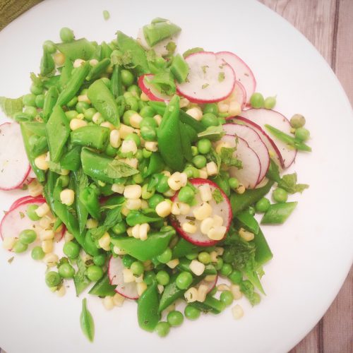 https://plants-rule.com/wp-content/uploads/2019/07/Fresh-Snap-Pea-Salad-with-Radish-Corn-and-Mint-Healthy-Plant-Based-Oil-Free-Gluten-Free-Vegan-Recipe-from-Plants-Rule-6-500x500.jpg