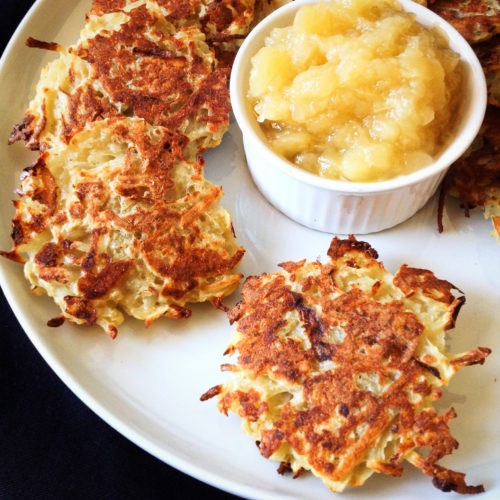 Baked Potato Latkes (Pancakes) - Pams Daily Dish