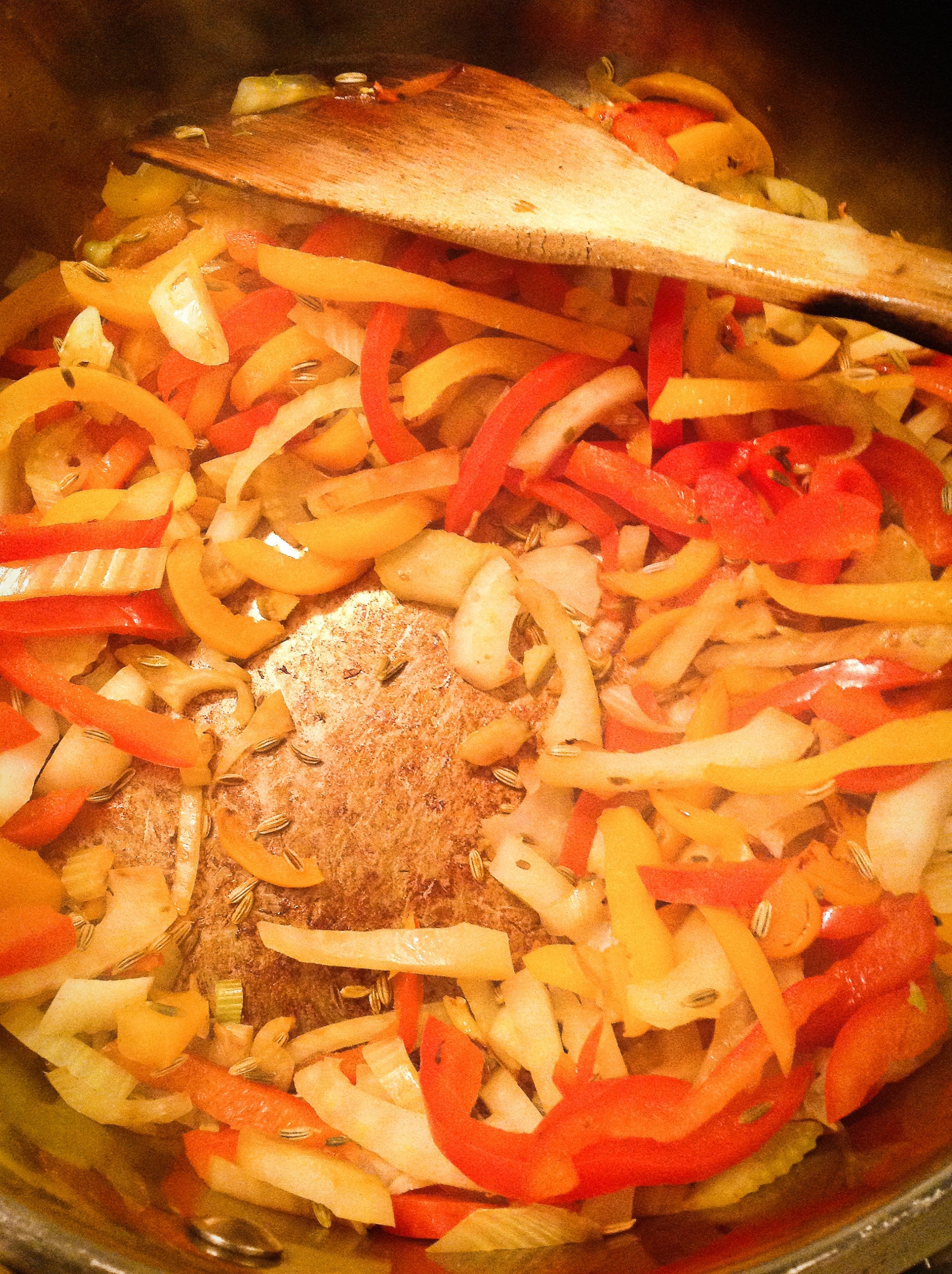 Italian Braised Fennel and Peppers with Cannellini Beans : Plants-Rule
