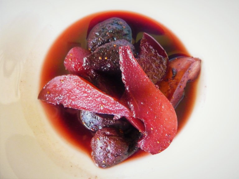 Five Spice Poached Pears and Figs PlantsRule
