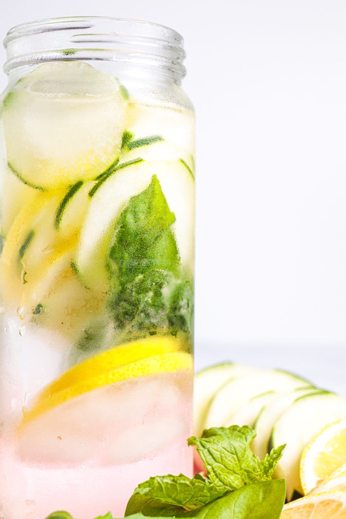 Learn How To Make Refreshing Cucumber Lemon Basil Water Plants Rule