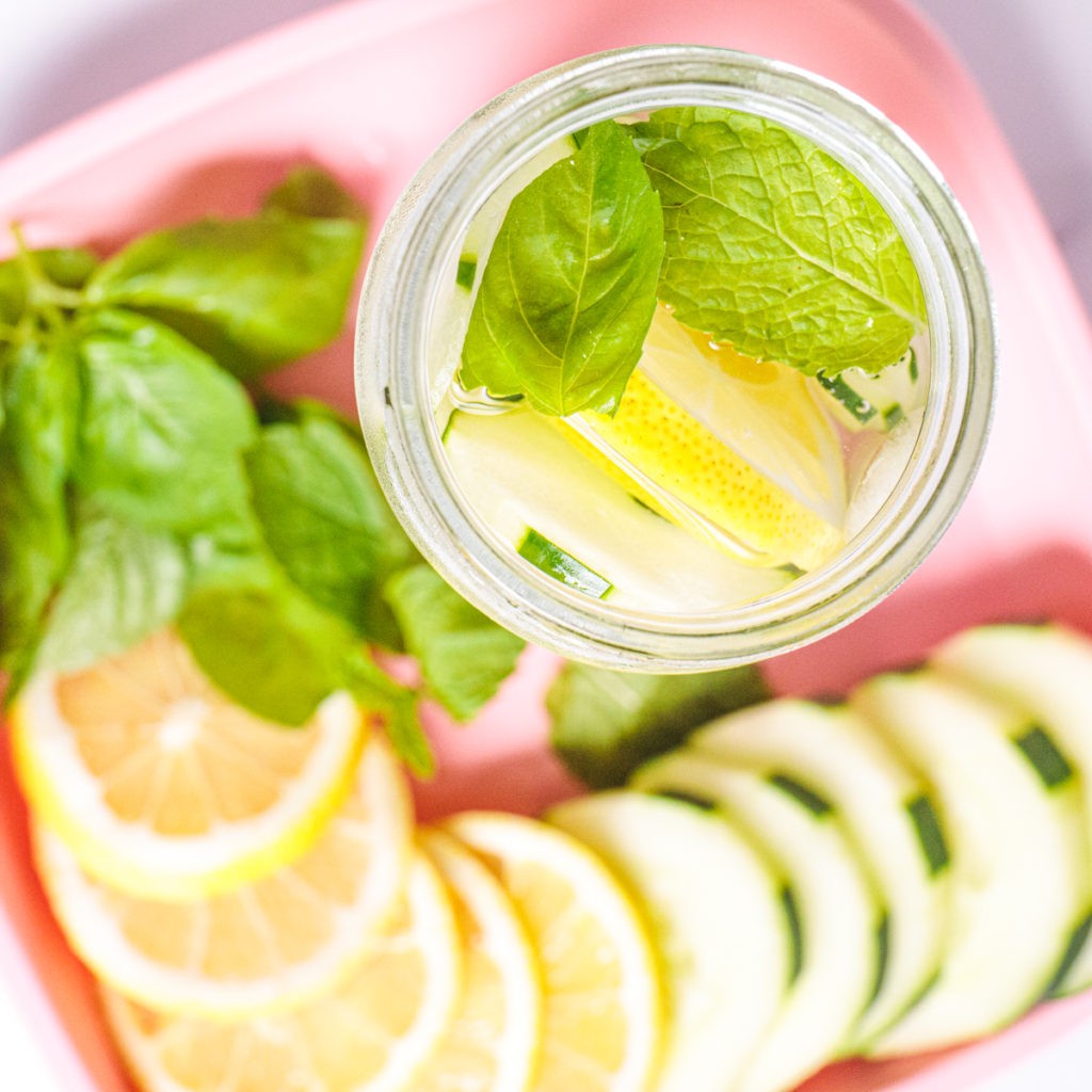 Learn How To Make Refreshing Cucumber Lemon Basil Water Plants Rule