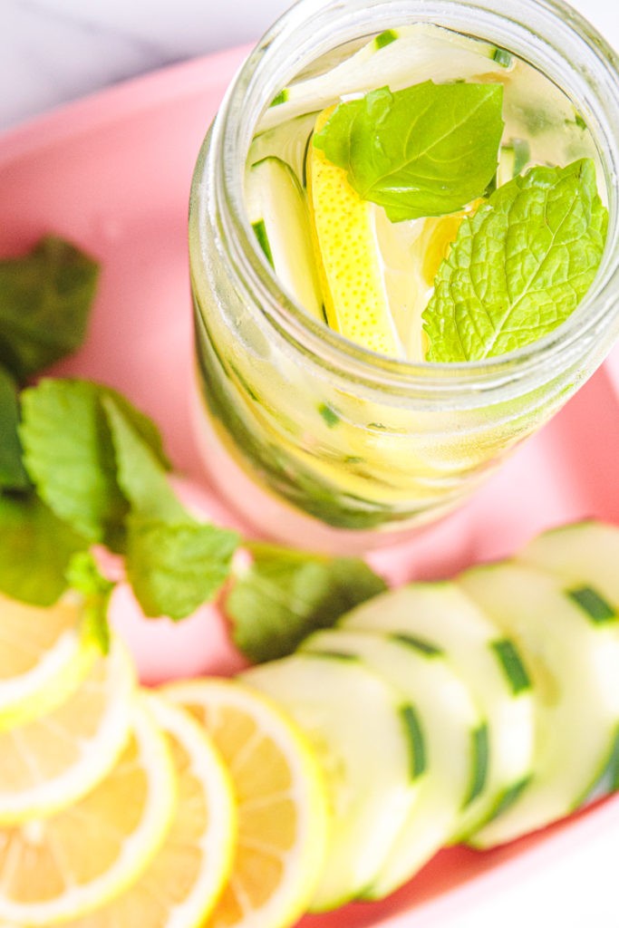 Learn How To Make Refreshing Cucumber Lemon Basil Water Plants Rule